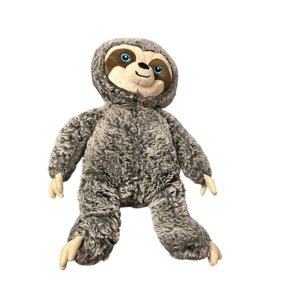 Charming Gray Sloth Stuffed Animal